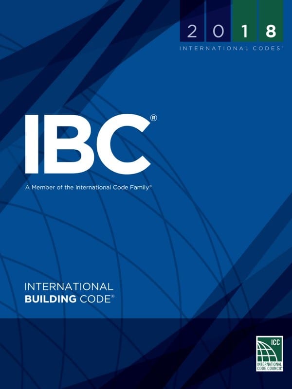 The International Building Code.  Frequently used during a day in the life of an architect.